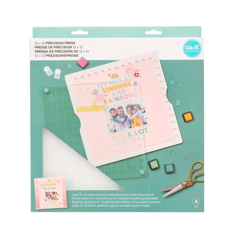 We R Memory Keepers Precision Press-4 Pieces - Image 1